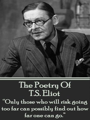 cover image of The Poetry of T. S. Eliot